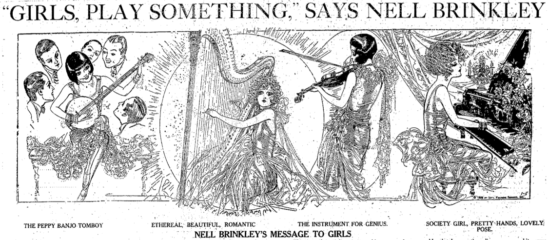 Girls, Play Something (The Pittsburgh Press, Mar 5, 1926)