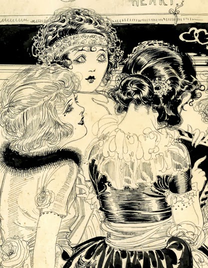 detail from "A Map of the Heart" (c. 1915)